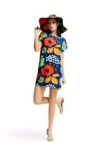 Marimekko x Target Tunic Dress Women's Small Kukkatori Retro Floral Swim Coverup