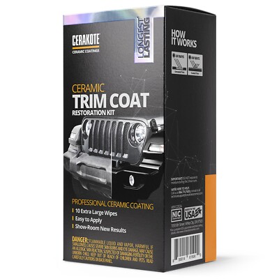CERAKOTE® Ceramic Trim Coat Restoration Kit | eBay