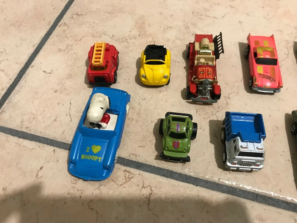 Lotto Macchinine Hot Wheels Guisval Trasnformers Snoopy Hasbro
