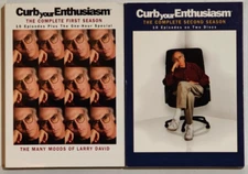 Curb your Enthusiasm Complete Season 1 & 2 DVD Larry David HBO Video