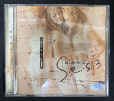 1999 S.E.S. SES 3 Love Korea Version CD SHOO SEA 柳真 EUGENE Rare Kpop SM