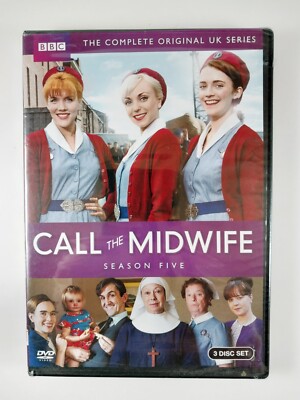 Call the Midwife Season Five - S5 (DVD, 2016) 3 Disc Set - Sealed