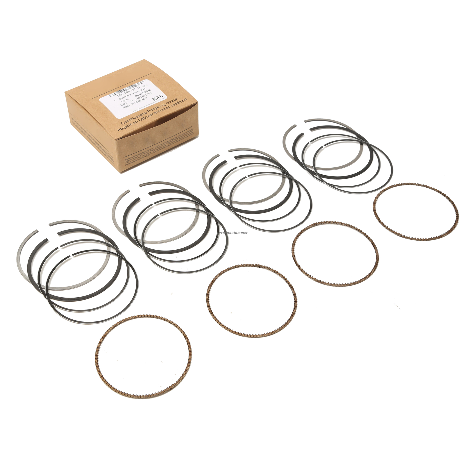 83.00mm Piston Ring Set Fit For Audi A8 S8 VW Golf Tiguan 2.0TFSI  