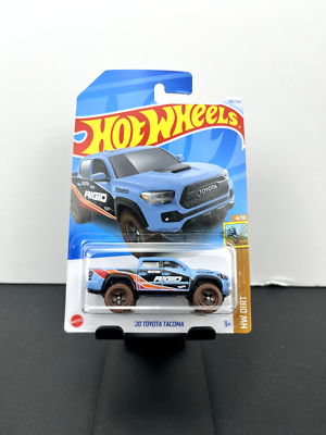 Hot Wheels 2024 Mainline L Case HW Dirt '20 Toyota Tacoma Blue