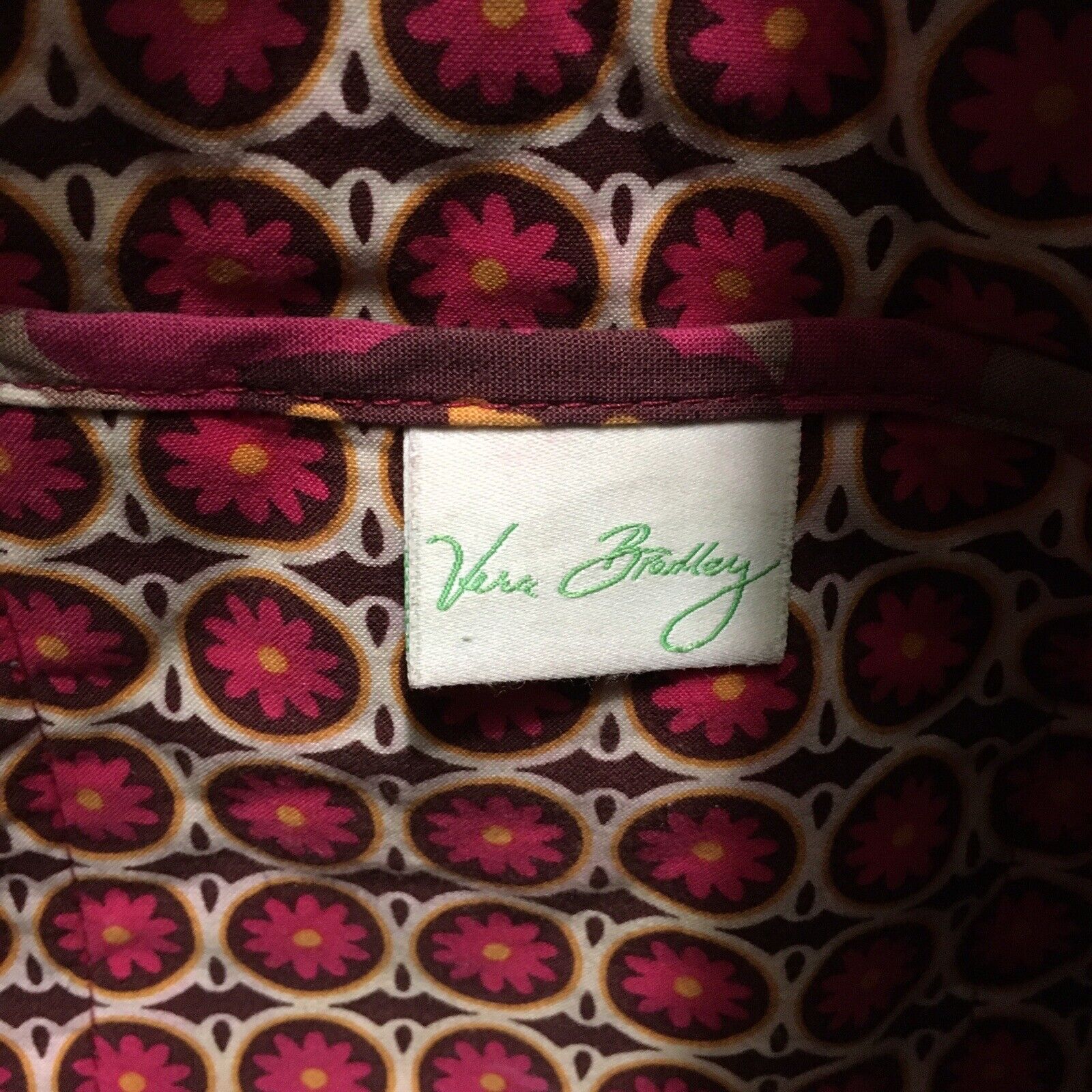 Vera Bradley CARNABY Purse Bag  With Toggle Closu… - image 10