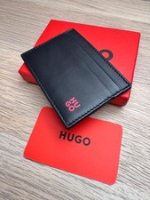 Hugo Boss Cardcase Genuine Leather Slim Card Holder Wallet_ Tibby