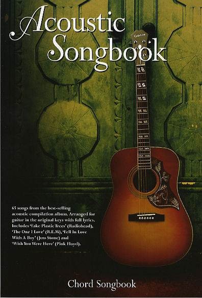 Acoustic Songbook: Chord Songbook Book [Softcover] Lyrics and Chords Wise Public - Image 3
