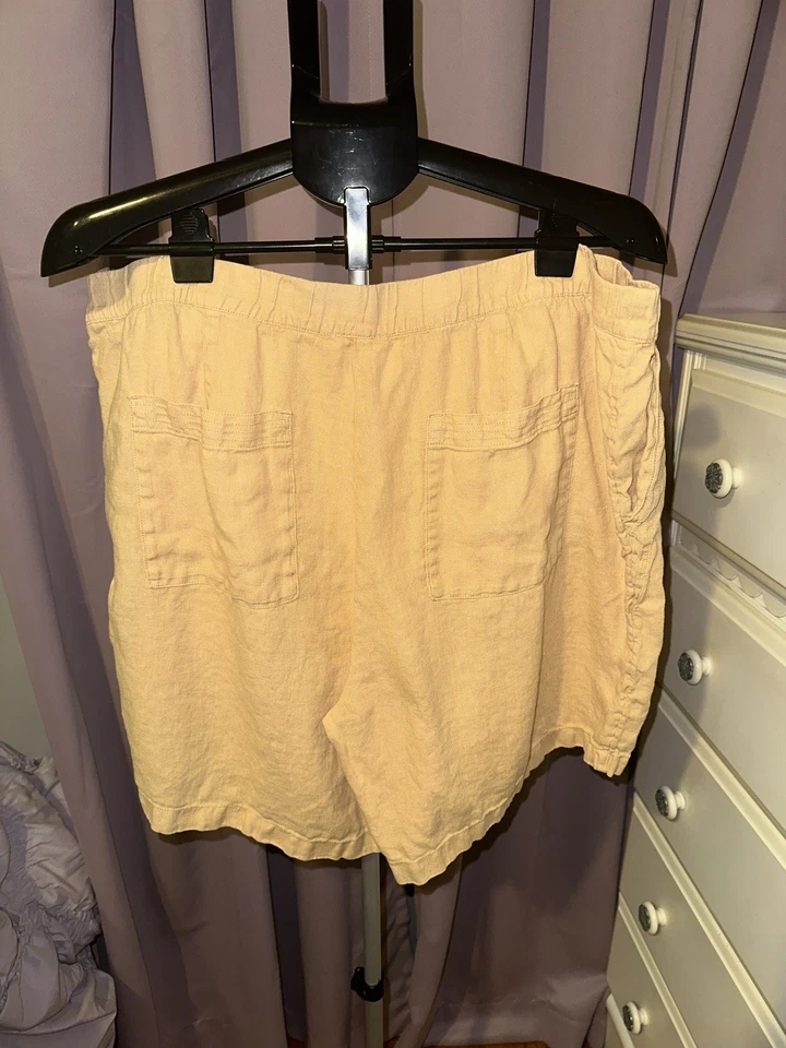 Pantalones cortos teñidos de lino Jill Pure Jill talla XL Foto 4 de 4