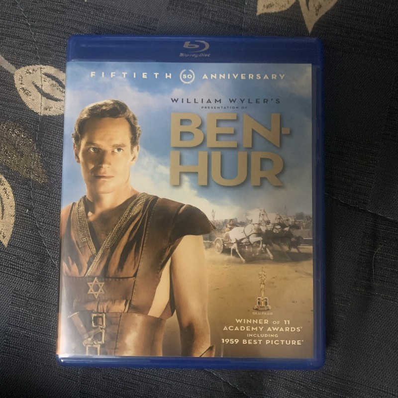 Ben-Hur (1959, Bluray) Fiftieth Anniversary William Wyler