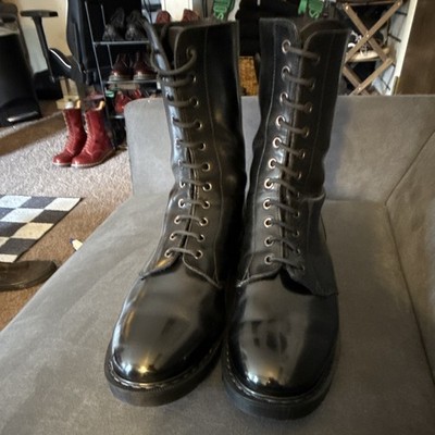 Solovair Greasy Black Astronaut boot. US 13 UK 12. EU 47 !See description!