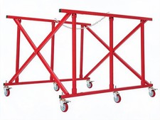 Pickup Bed Dolly - Easily Fold Large Auto Body Truck Bed Cart 800 Lbs Capacity