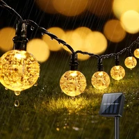 Lichterkette AußEn Solar, 8M 30 Led Solar Lichterkette Mit 8 Modi, IP65 Solar