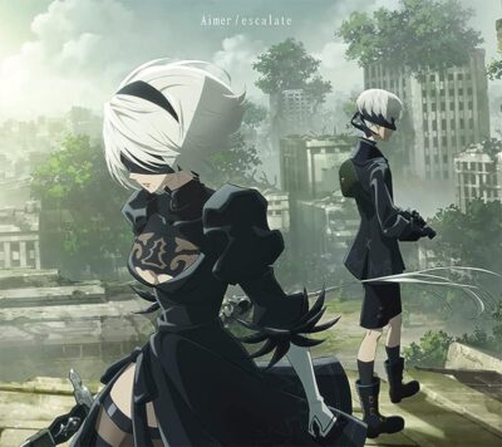 TV Anime NieR:Automata Ver1.1a OP Theme Aimer-Escalate-Japan CD DVD Ltd/Ed