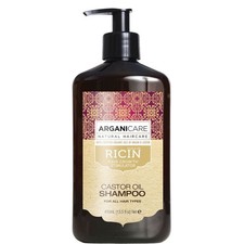Arganicare, shampooing à l'huile de ricin pour stimuler la croissance des...
