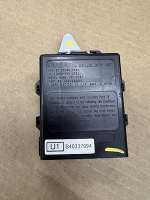 #ad OEM 2014 2018 Subaru Forester Keyless Entry Control Module Unit #88035SG001 $99.95