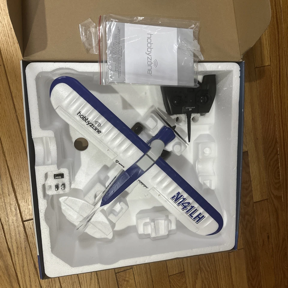 HobbyZone Sport Cub S RC Airplane RTF - Blue/White - Image 2 of 3