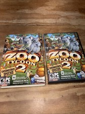 Zoo Tycoon 2: Endangered Species PC, 2005 Expansion Pack Tested Fast Shipping