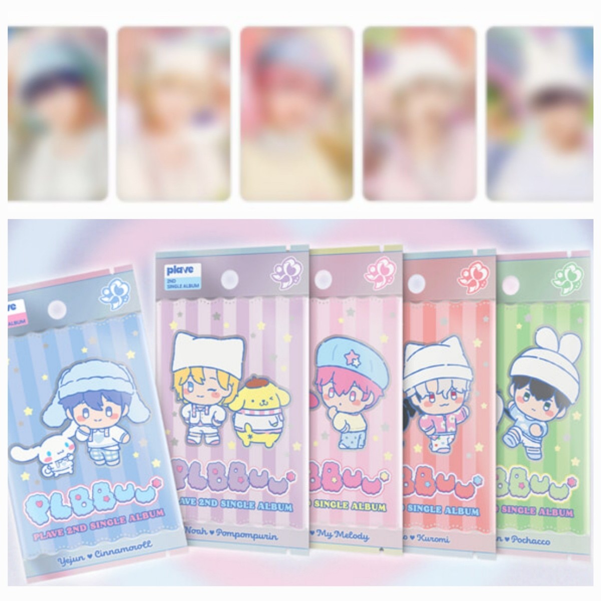 PLAVE LUCKYDRAW PHOTOCARD 2nd Single Album 'PLBBUU' POCA ALBUM ver