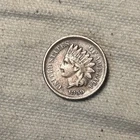 1859 INDIAN CENT VF KEY TYPE COIN ZM