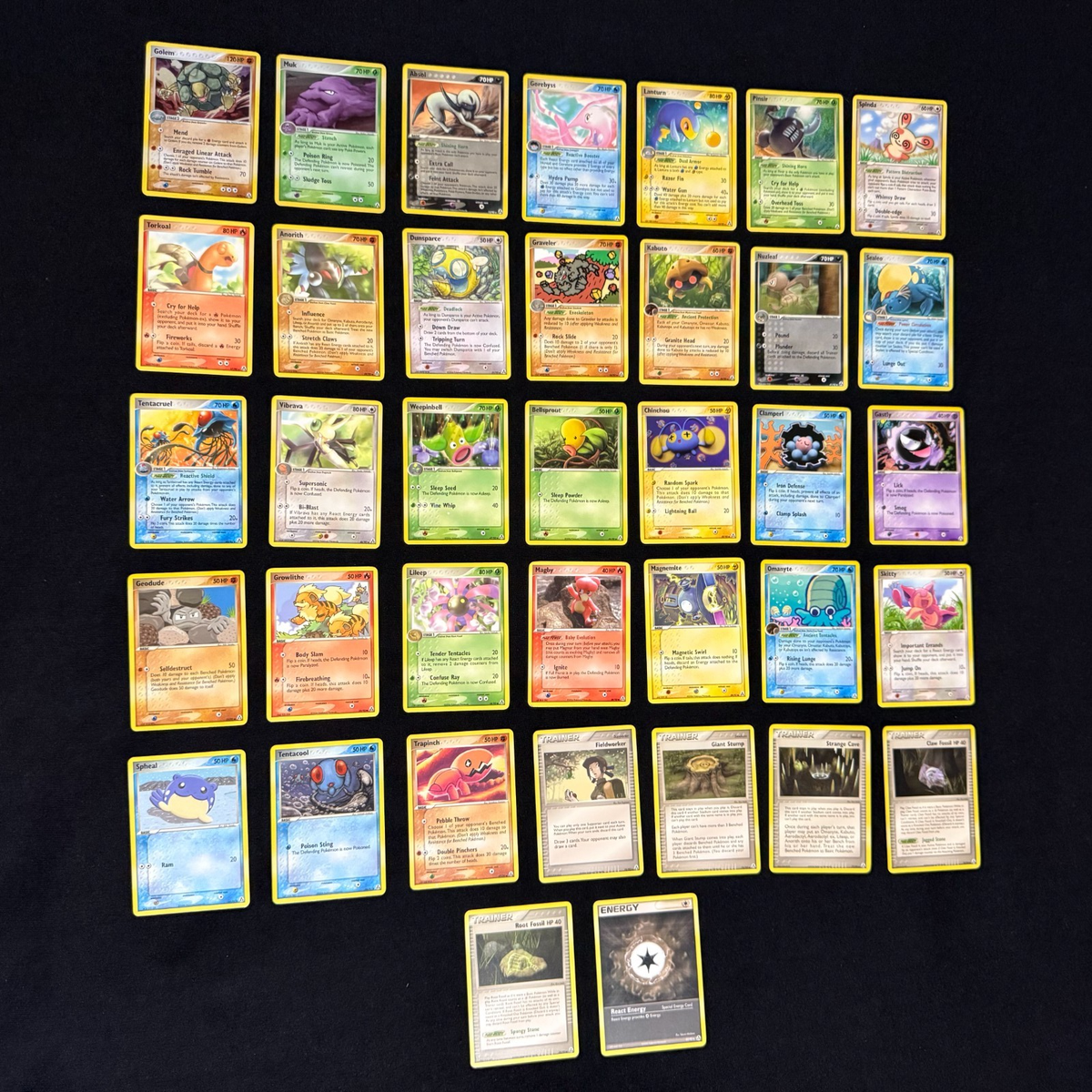 Pokemon TCG EX Legend Maker Lot of 37 Cards 2006 Partial Set LP-MP