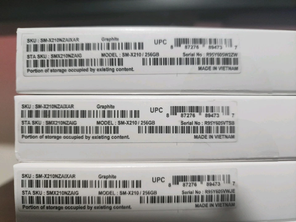 Samsung Galaxy Tab A9+ SM-X210. 256 GB, Wi-Fi, CRAPHITE. NEW, SEALED. - Image 4 of 4