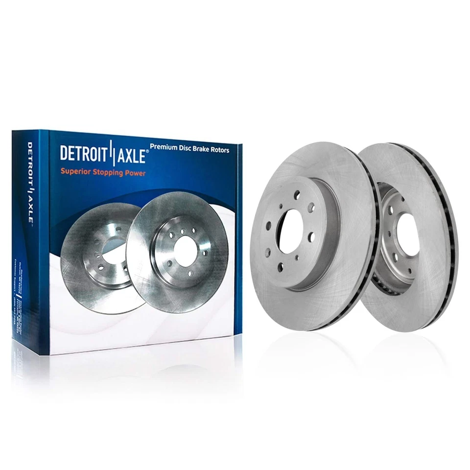 262mm Front Disc Brake Rotors and Ceramic Brake Pads Kit for 2015-2020 Honda Fit - Image 3 of 4