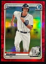 ULRICH BOJARSKI 2020 Bowman Chrome Prospects #BCP-14 Red Refractor 5/5