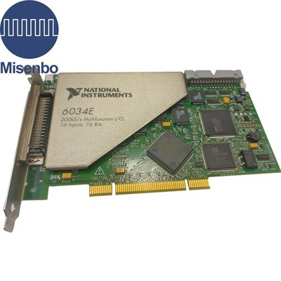 Tested National Instruments PCI-6034E DAQ Card 16 bit Analog Input Multifunction