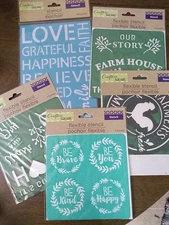 Crafter's Square flexible stencil lot new