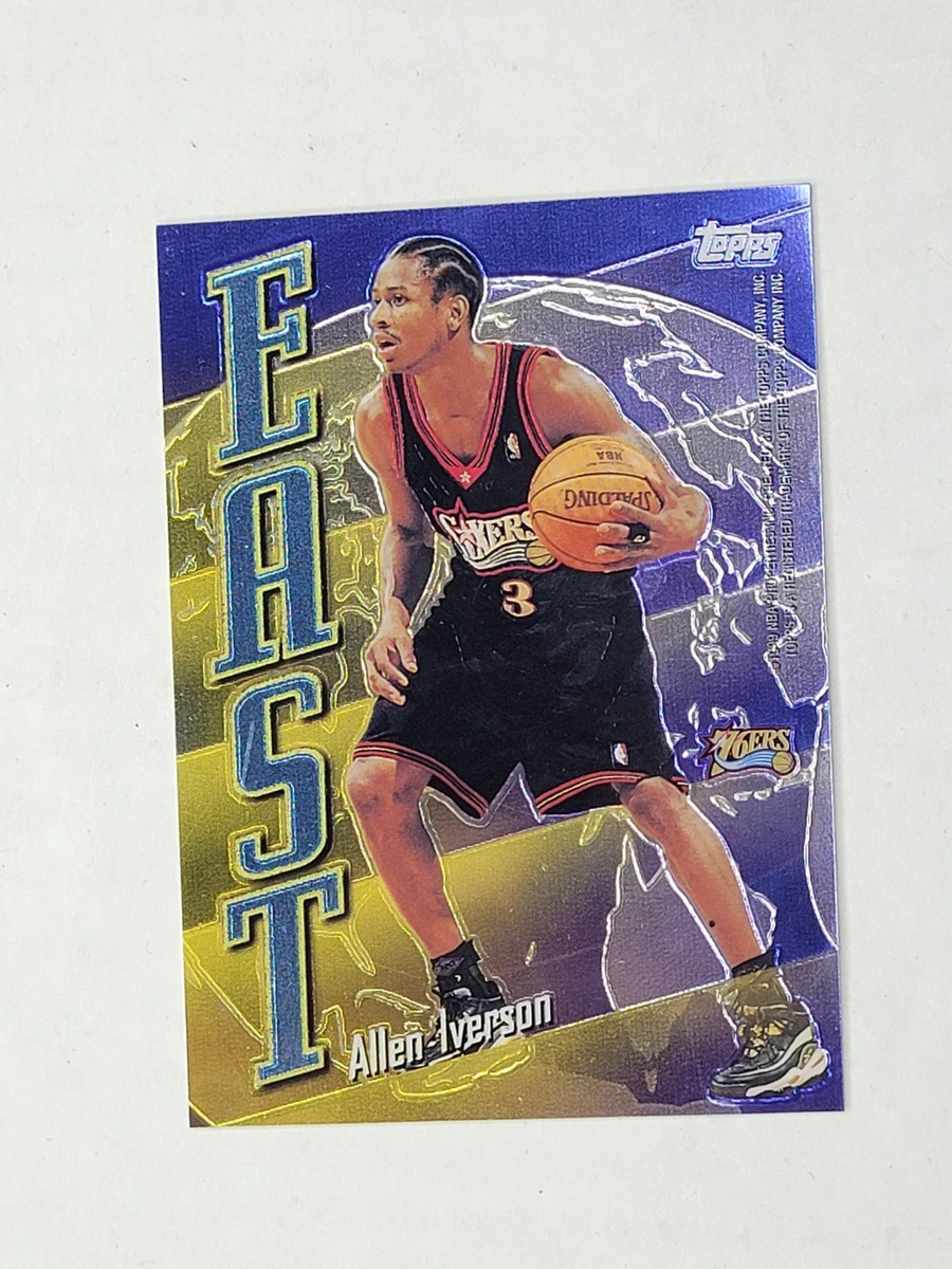 Topps Allen Iverson Basketball ungraded Sports Trading Cards