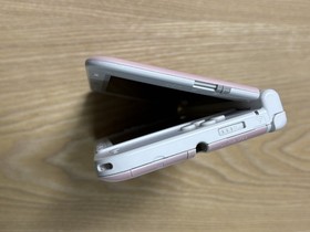 Nintendo 3DS LL XL Pink White Console Stylus Ver 11.13 Japan New stick