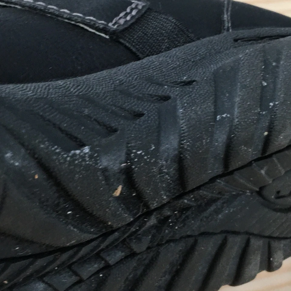 JBU By Jambu Shoes Womens 7.5 M Tide Faux Fur Lined Slip On Black Faux Leather - Image 4 of 4