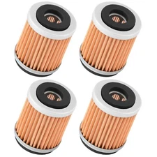 4 Oil Filter Filters for Yamaha TTR250 WR250F WR400F WR426F YZ250F YZ400F YZ426F