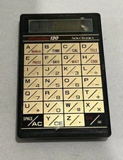 Vintage Ultradial 120 Model AD 120 Selectronics Portable Clock Calculator Works
