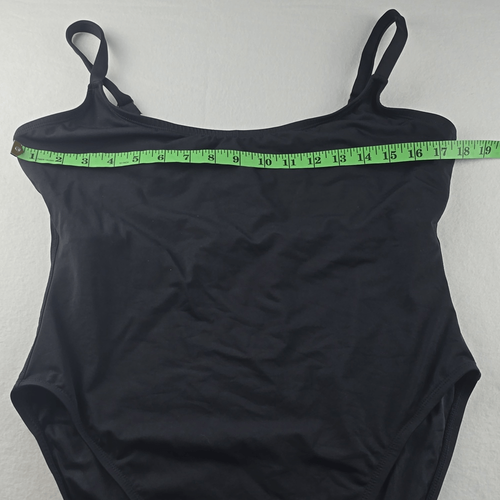 Andie Women's Black The Amalfi Cheeky One Piece Swimsuit Size XXXL - Picture 9 of 10