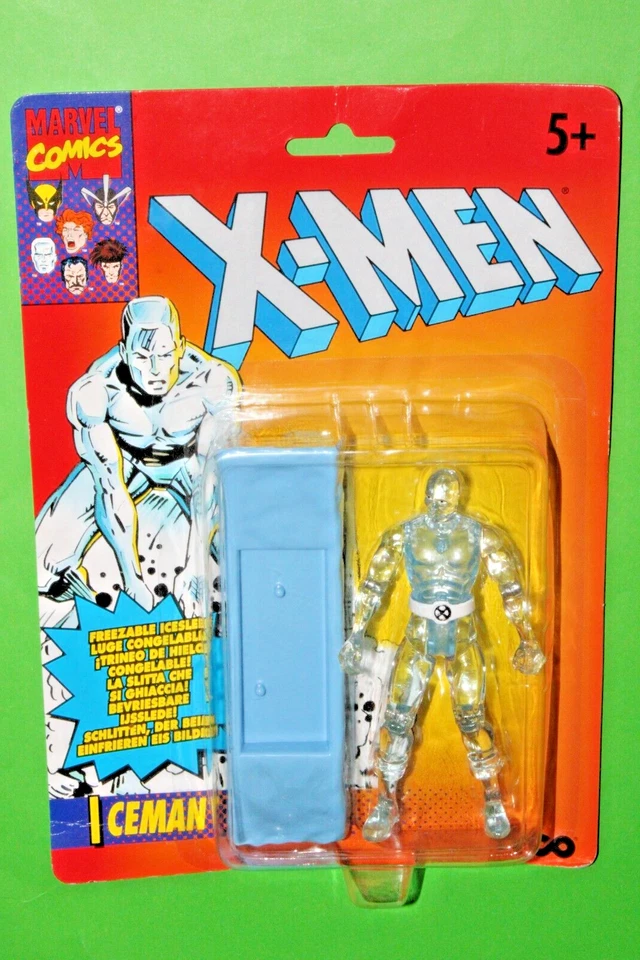Marvel Uncanny X-Men Series Iceman 1993 figura de acción Tyco X-force Foto 2 de 4