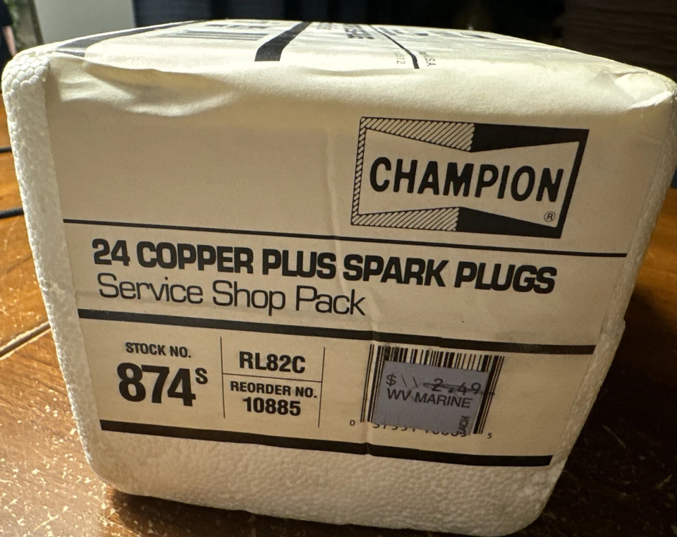 NEW Champion Spark Plug RL82C Service Shop 874S Package of 24 - Image 2 of 2
