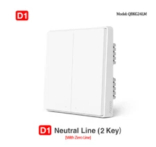 Aqara D1 Smart Wireless Light Switch Control Single Double Triple Key Wall Mount