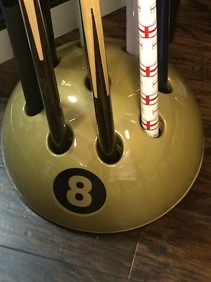 **SUPERPOOL** BRANDNEUER AMERIKANISCHER 8-BALL-QUEUESTÄNDER. Platz für 9 Queues  