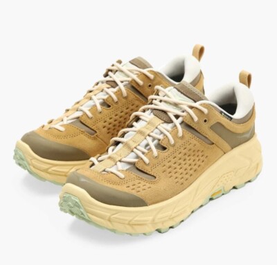 HOKA ONE ONE, New shoes, Hoka tor ultra low, Size: 41 1/3, Color: Wheat/Mushroom