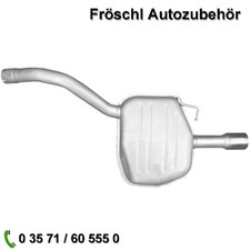 für Volvo V70 III 1,6 2,0 2,4 D 135 Endtopf Auspuff Auspuffanlage a*