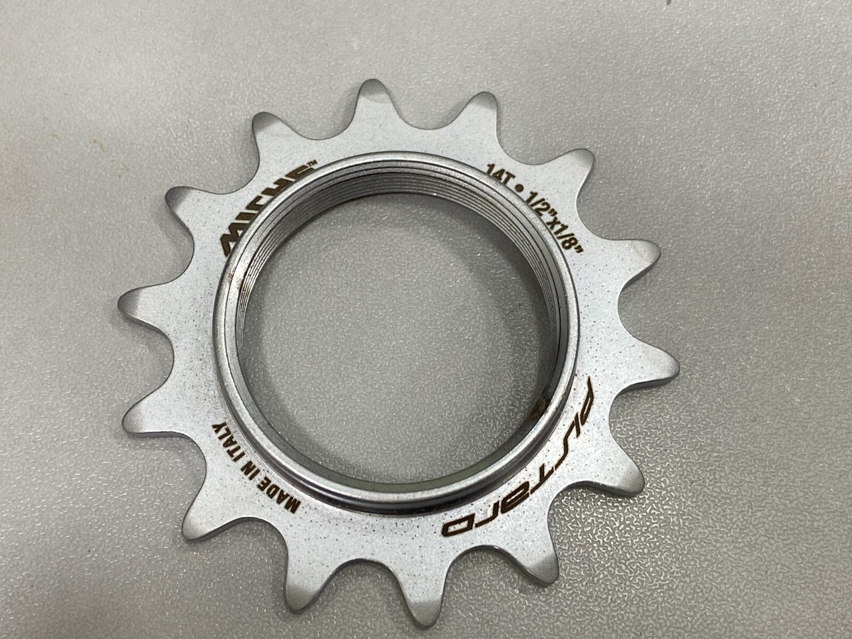 Miche Pistard Steel Integrated Threaded Track Sproket 1/8 (14T