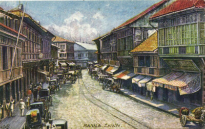 PC PHILIPPINES, MANILA, ESCOLTA, Vintage Postcard (B39845)