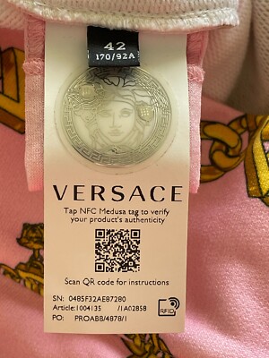 Versace Chain Print Sweatshirt Dress Eur 42 /US 8 | eBay