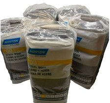 Norton Saint-Gobain #00 Very Fine Steel Wool 12 Pads