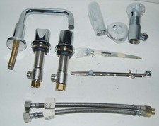 Duane DUA-100-PC Rubinetto Lavabo Design, Cromo Lucido DI Collezione Davinci