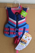 Body Glove Child Evoprene PFD Life Jacket/Vest, 33-55lbs, Pink