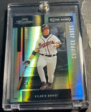 2004 PLAYOFF PRESTIGE CHIPPER JONES XTRA BASES #16 BRAVES HOF 38/75 (B03)