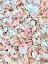 Biodegradable WEDDING CONFETTI IVORY Dried FLUTTER FALL Real Throwing Petals