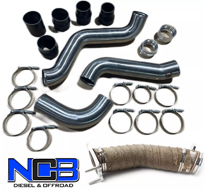 304 SS Boost Tube & Turbo Pipe Kit 20-24 Chevy GMC 6.6L Duramax Diesel L5P